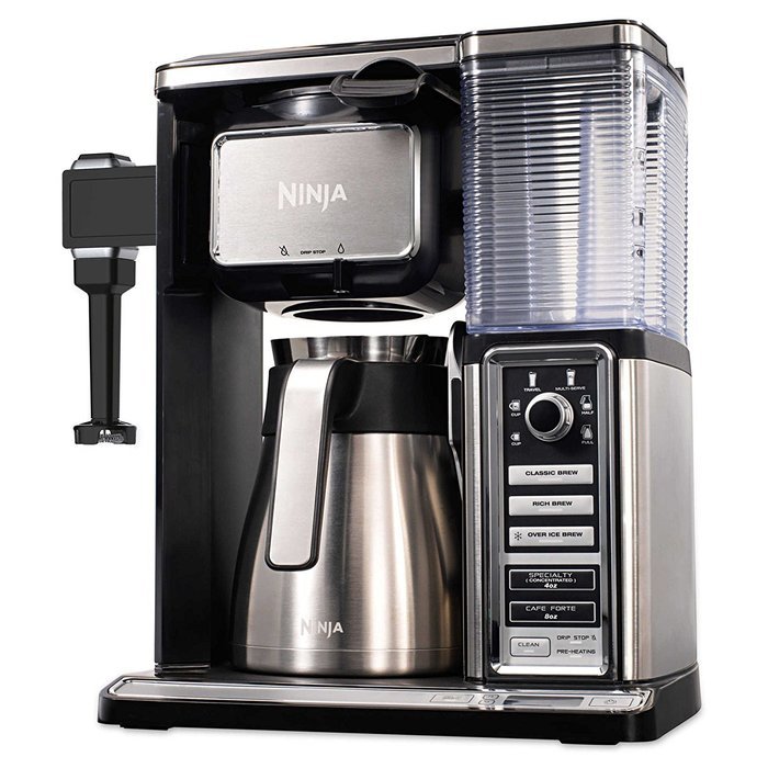 Ninja Coffee Bar 50 oz. Stainless Steel Brewer System in Black