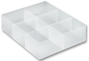 DIVIDER TRAY, 6 PART, 90X310X375MM LGTRAY6 By REALLY USEFUL PRODUCTS LTD & Best Price Square by REALLY USEFUL...