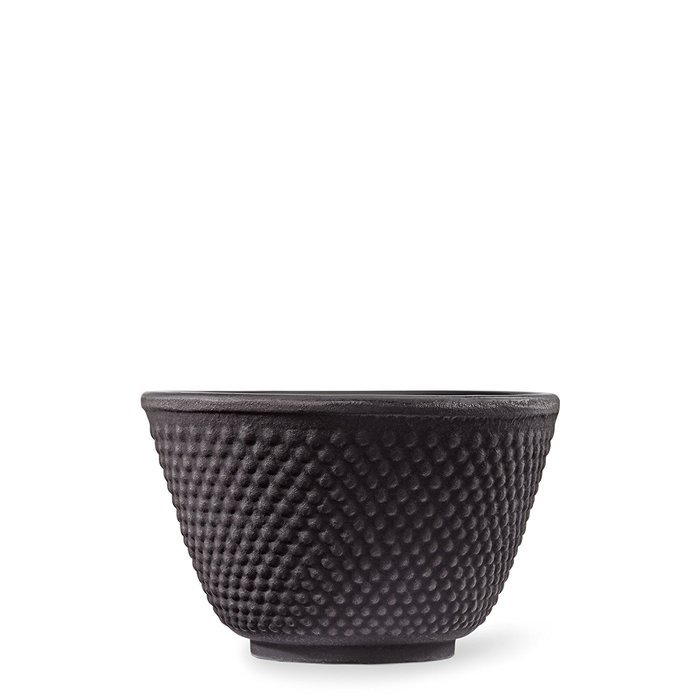 Hobnail Black Cast Iron Tea Cup by Teavana