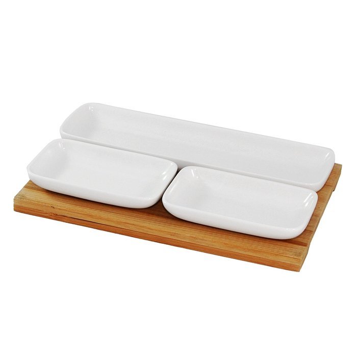 IMPULSE! Fonda Snack Set, White, 24-Pack