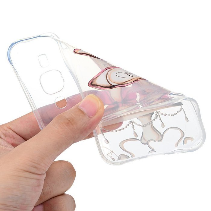 2015 Galaxy J5 Case, YOKIRIN Colorful Clear Skin Shell Slim Fit Case Translucent Impact Resistant Anti Slip Flexible... N10