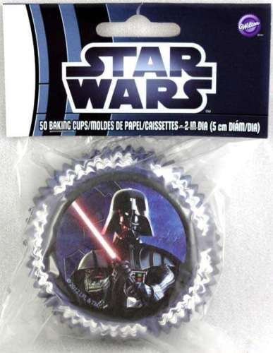Star Wars,cupcake Papers,bake Cups,wilton.darth Vader,padawan