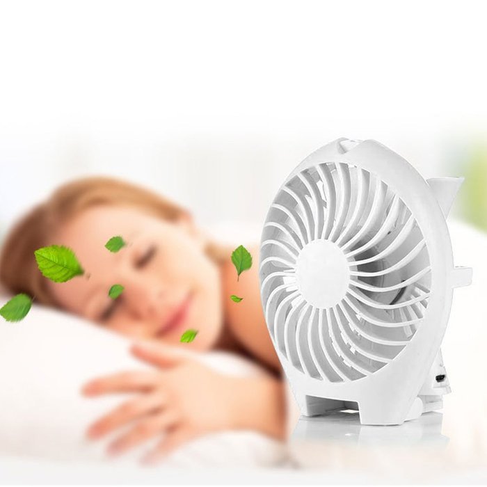 GaGa MILANO Portable Mermaid Fan Handheld and desk Fans with Umbrella Hanging Metal Clip for Home Office cooling... N17