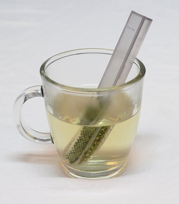 Mollo Tea Stick - Idea Leaf Tea Infuser Variation White
