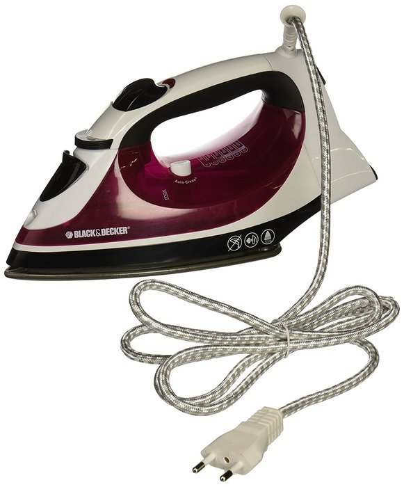 Black & Decker IR18680 Auto-Shut Off Steam Iron, 220V (Non-USA Compliant)
