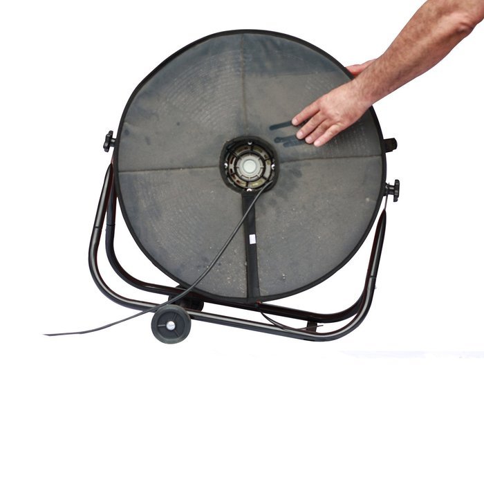 Washable Fan Filter - Made for 24" Industrial Drum Fans. FILTER ONLY, fan not included. N13