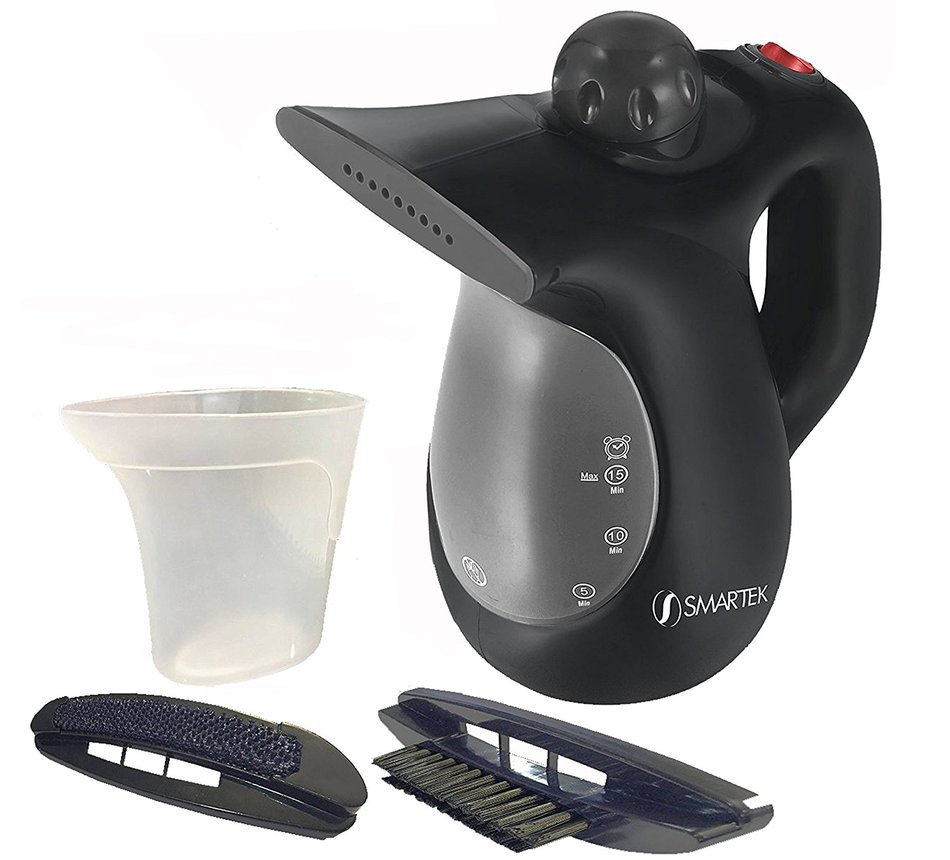 Smartek Portable Home & Travel Handheld Fabric Steamer & Cleaner Fast Heating with Attachments N2