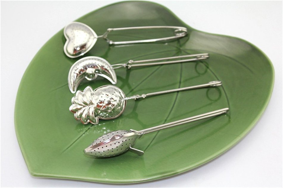 Scheppend Cute Shape Stainless Steel Portable Tea Ball Strainers,1.6 inches,Pineapple