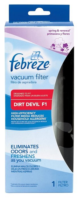 Febreze Dirt Devil Style F1 Replacement Vacuum Filter