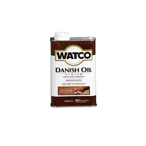 RUST-OLEUM 65441 Watco Quart Fruitwood Danish Oil Finish by Rust-Oleum