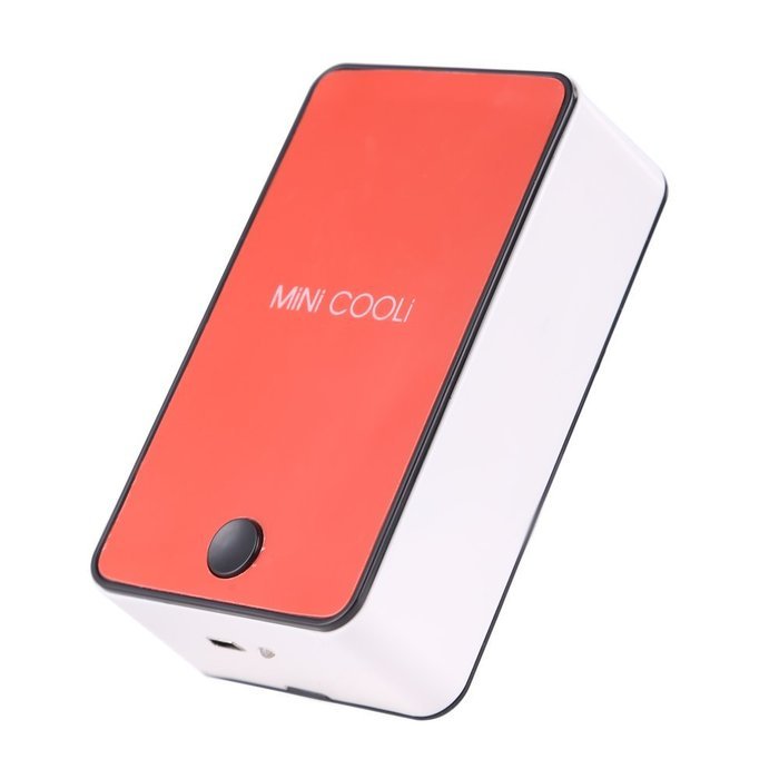 Chinatera Portable Rechargeable Mini Cooler Portable Air Conditioning Electric Cooling Fan(Runs on Batteries or... N11