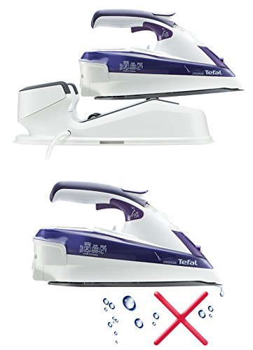 220~240v/ Tefal Fv9990 250ml Purple Free Move Cordless Steam Iron Homeware 387 N4