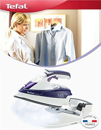 220~240v/ Tefal Fv9990 250ml Purple Free Move Cordless Steam Iron Homeware 387 N5