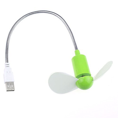Coper ® Flexible USB Mini Cooling Fan Cooler For Laptop Desktop PC Computer New (Black) N18