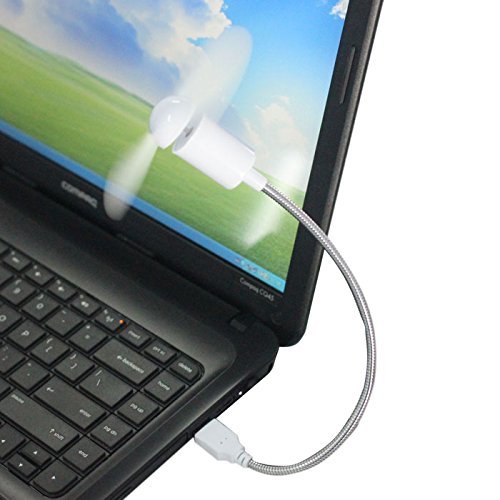 Coper ® Flexible USB Mini Cooling Fan Cooler For Laptop Desktop PC Computer New (Black) N19