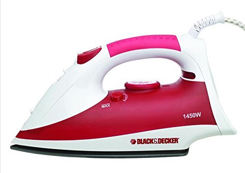 Black & Decker X750R 1450W Steam Iron, 220V (Not for USA)