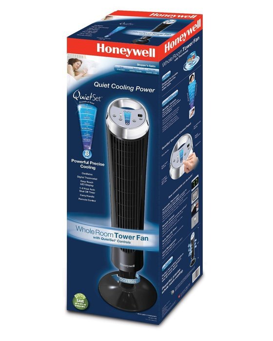 Honeywell HY-280 QuietSet Whole Room Tower Fan