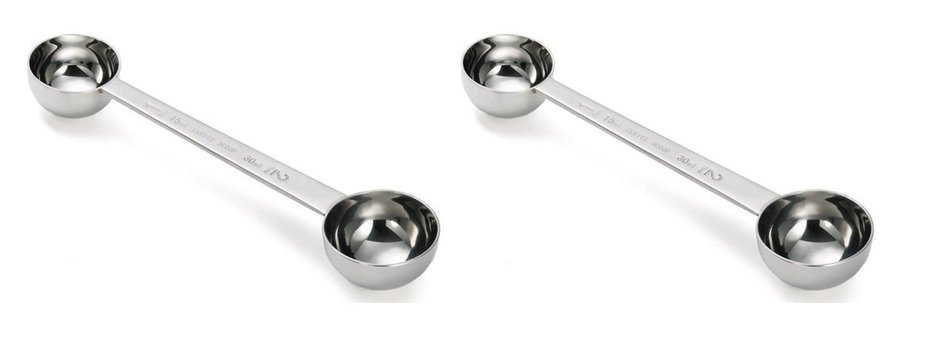 Tablecraft Coffee Scoop, Stainless Steel 1 Table Spoon