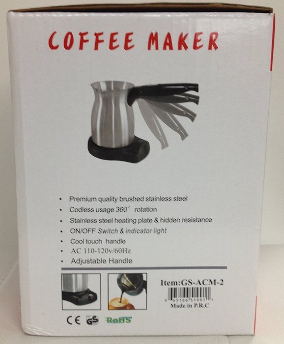 Adjustable Electric Cordless Coffee Maker N2