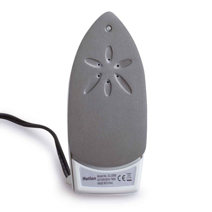 VANRA Mini Travel Iron Foldable Portable Travel Steamer Dry Iron 700w with U-shape, Built-in Fuse and Thermostat... N9