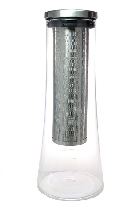 Coldbroo by Broo Coffee Goods Cold Brew Iced Coffee Maker, 1-Liter Glass Infusion Bottle with Permanent Stainless...