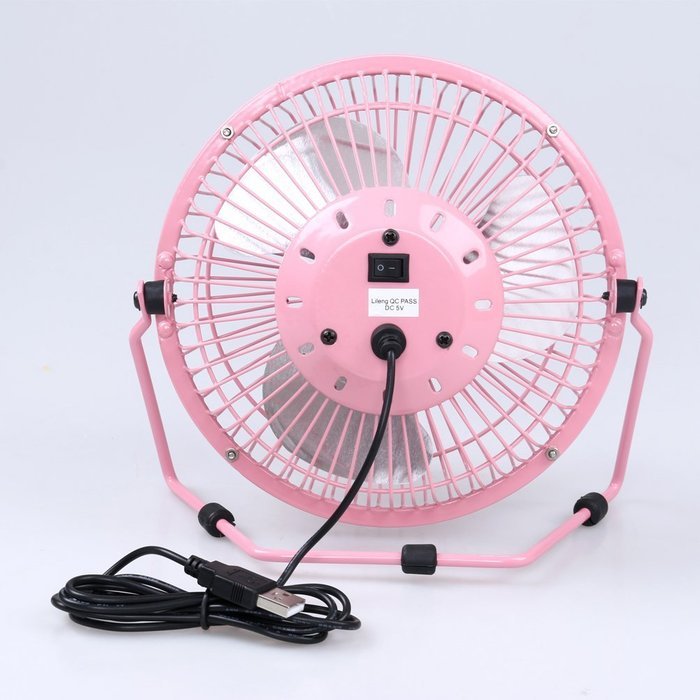 Mini Fan, DTFDTW 6-Inch Clip-On Fan Small Size USB Table Desk Personal Fan,Ideal For The Home, Office, Dorm, &... N9