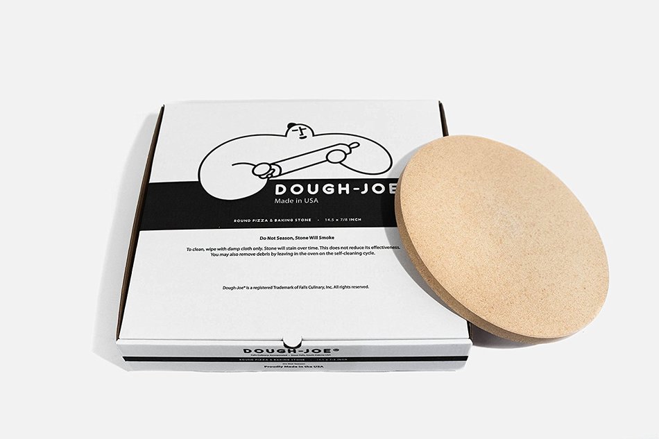 Dough-Joe&reg; Pizza and Baking Stone 14.5" Round by 7/8" Thick (USA)