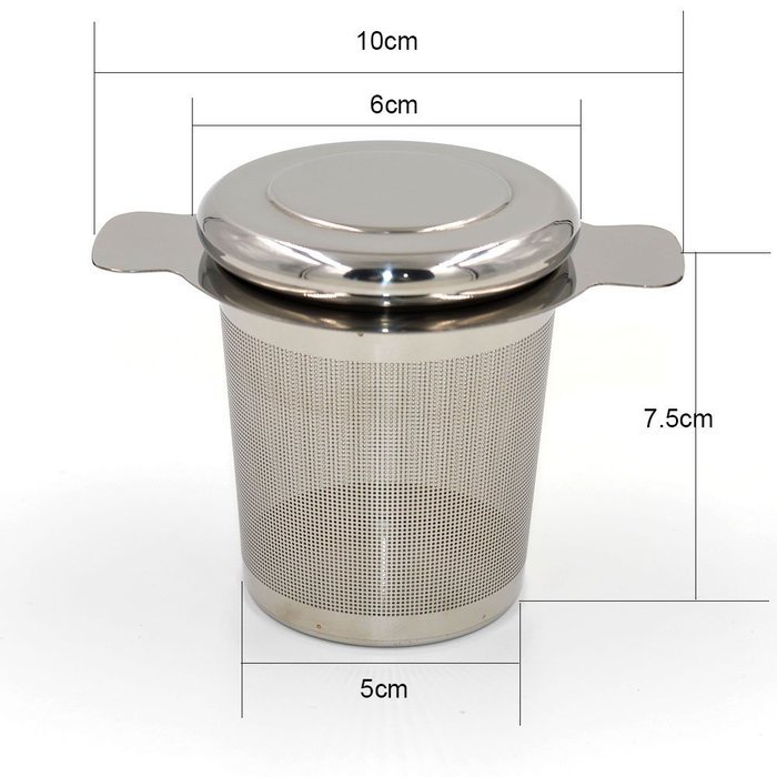 Tea Infuser Made Of 304 Stainless Steel By sTEApster &ndash; Unique Design To Allow Optimal Water Flow & Perfectly Filter...