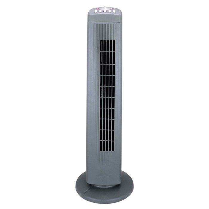 Optimus F-7327 30 Tall Tower Fan; Silver