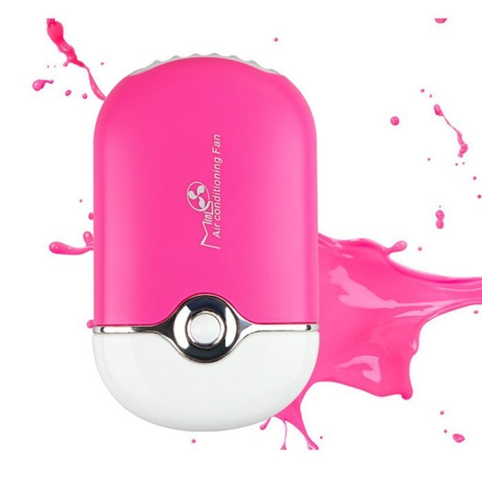 MuLuo Portable Handheld USB Mini Small Air Conditioner Cooler Cute Fan Black N7