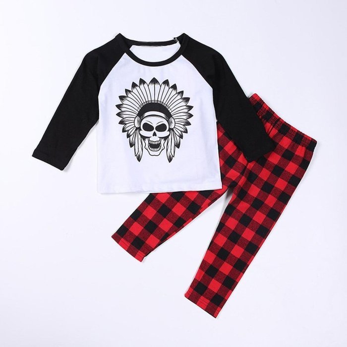 Clothes Set ,BeautyVan 1Set Infant Toddler Baby Boys Printed T-shirt Tops+Pants Outfits Clothes (12M, White) N2