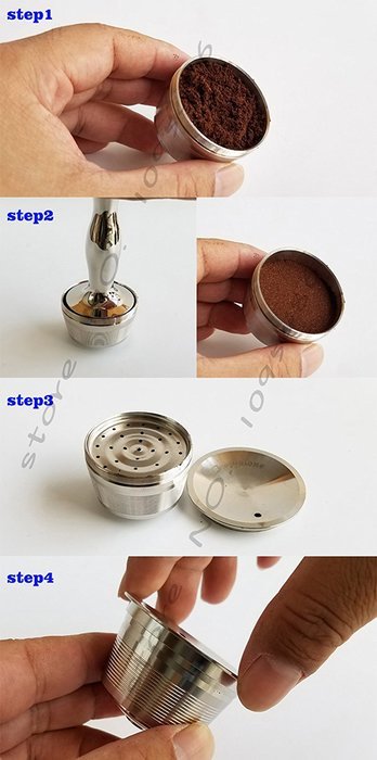 Reusable dolce gusto Coffee Capsule Stainless Steel Refillable dolce gusto Coffee Capsule Metal Refillable dolce...