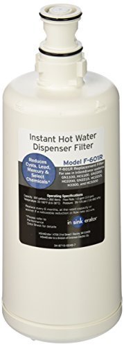 Insinkerator F-601 Filter Cartridge for Hot Water Dispenser ( 2 - Pack ) by InSinkErator