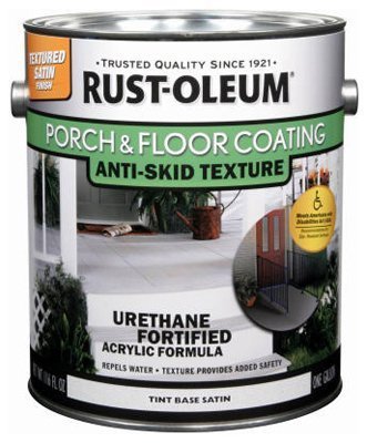 RUST-OLEUM 246745 Gallon Tint Base Satin Porch and Floor Urethane by Rust-Oleum