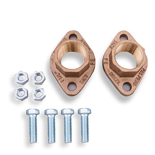 Taco 194-2124SF Stainless Steel Threaded 2-Inch NPT Freedom Flange Set by Taco