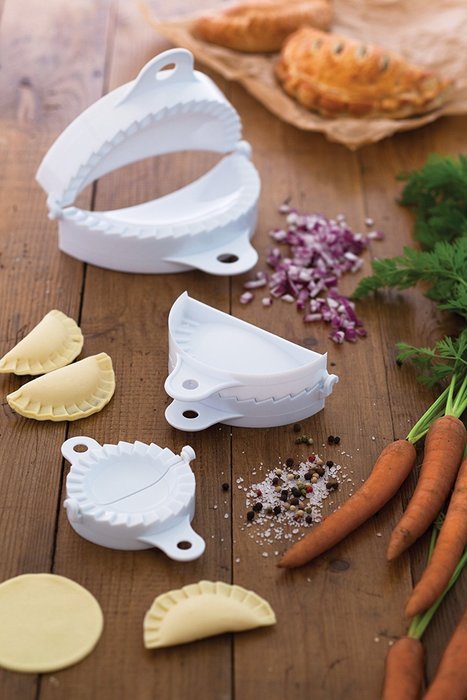 Home Made Glass Set Of 3 Pasty Moulds Assorted Sizes N2