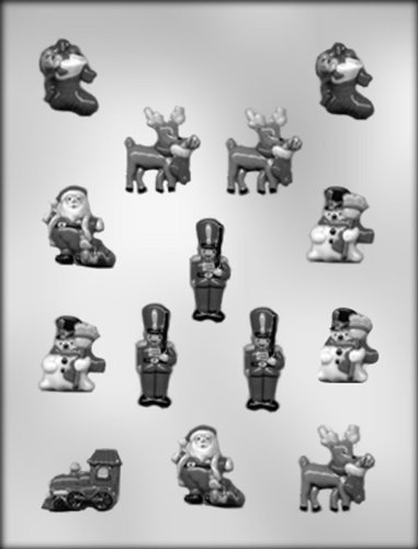 CK Products Small Christmas Assortment Chocolate Mold