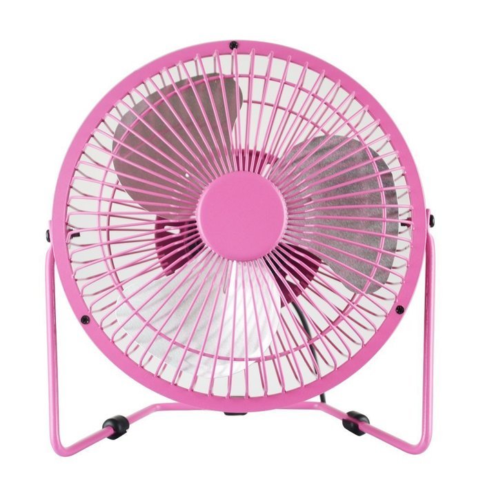 Dealglad New 4Inch Portable Home office PC Laptop Desktop USB Mini Cooler Cooling Desk Fan (Pink) N14