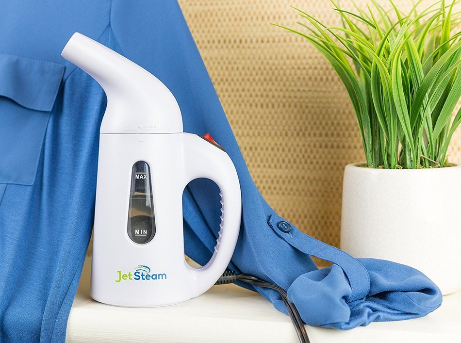 Garment Steamer - JetSteam (TM) Portable Clothes and Fabric Steamer &ndash; Handheld Design Makes Perfect Travel Companion...