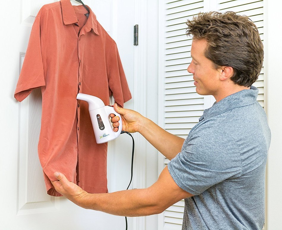 Garment Steamer - JetSteam (TM) Portable Clothes and Fabric Steamer &ndash; Handheld Design Makes Perfect Travel Companion... N2