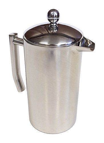 32 Oz. Capri Double Wall Stainless Steel Coffee Press by ZUCCOR