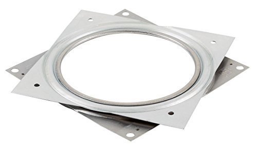 Shepherd Hardware 9548 6-Inch Square Lazy Susan Turntable, 500-lb Load Capacity by Shepherd Hardware