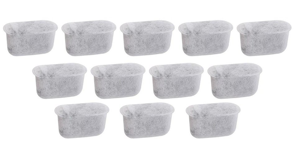 12 Pcs Charcoal Water filters Replacement For Cuisinart Coffee Part DCC-RWF