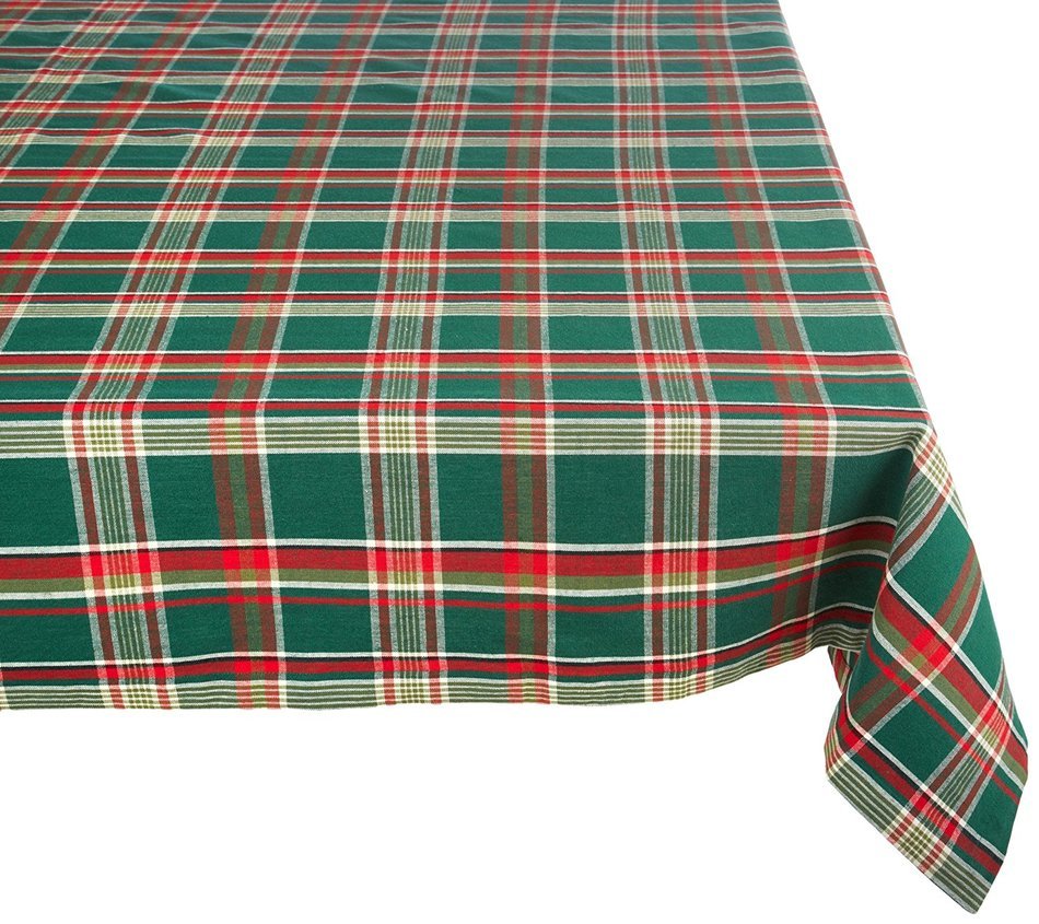 DII Christmas Holiday Holly Jolly Plaid Napkin, Set of 6 N29