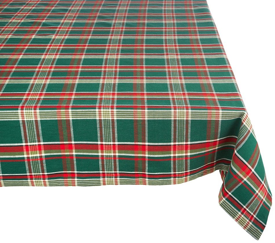 DII Christmas Holiday Holly Jolly Plaid Napkin, Set of 6 N34