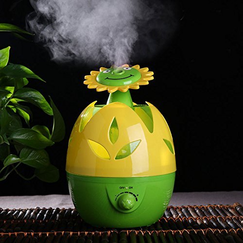 OFTEN&reg; Ultrasonic Sunflower Mute Air Room Humidifier Purifier (Pink) N10