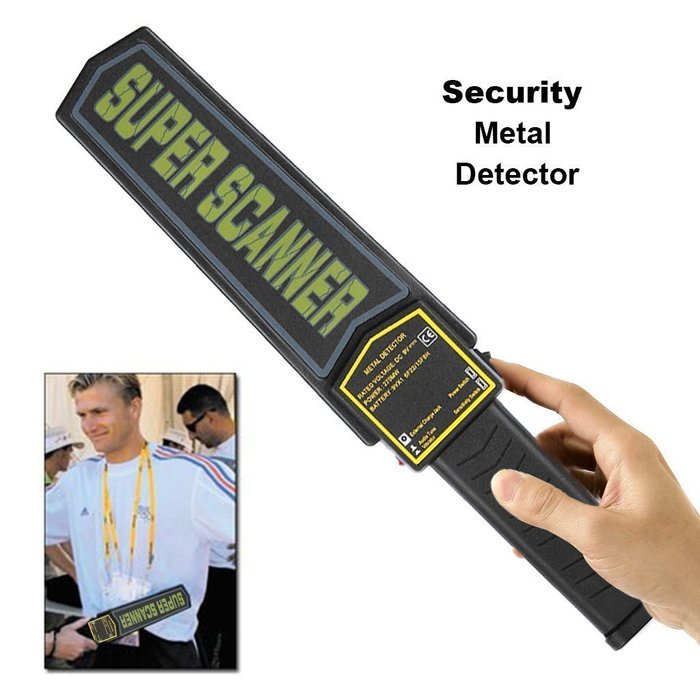 Dopobo Portable Hand Held Metal Detector Wand with Adjustable Sensitivity and Vibration Alert by Dopobo N3