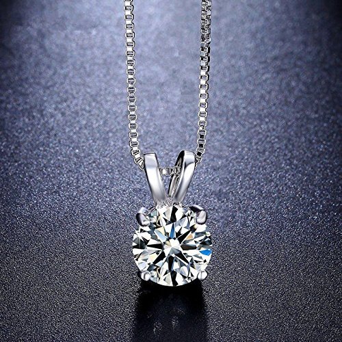 Fashion Womens Jewelry Charm Crystal Zircon Pendant Chain Statement Bid Necklace N2