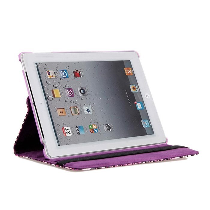 TOPCHANCES Modern Smart Cover Case for iPad 2 3 4 with Auto Sleep/Wake Function and 360 Degree Rotating Stand-... N3