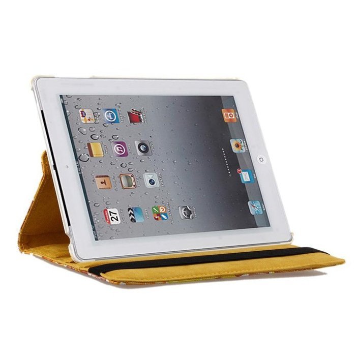 TOPCHANCES Modern Smart Cover Case for iPad 2 3 4 with Auto Sleep/Wake Function and 360 Degree Rotating Stand-... N7